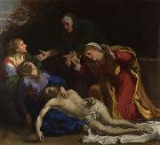 Annibale Carracci The Lamentation of Christ (mk08) oil painting on canvas